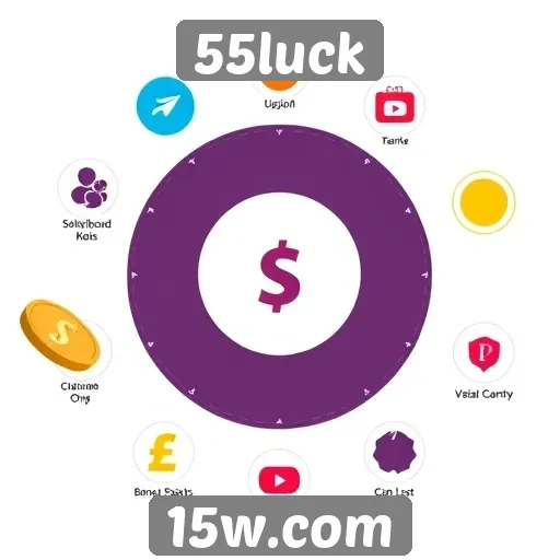 Métodos de pagamento aceitos no site 55luck
